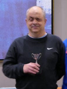 Mark Hague won the Challengers trophy