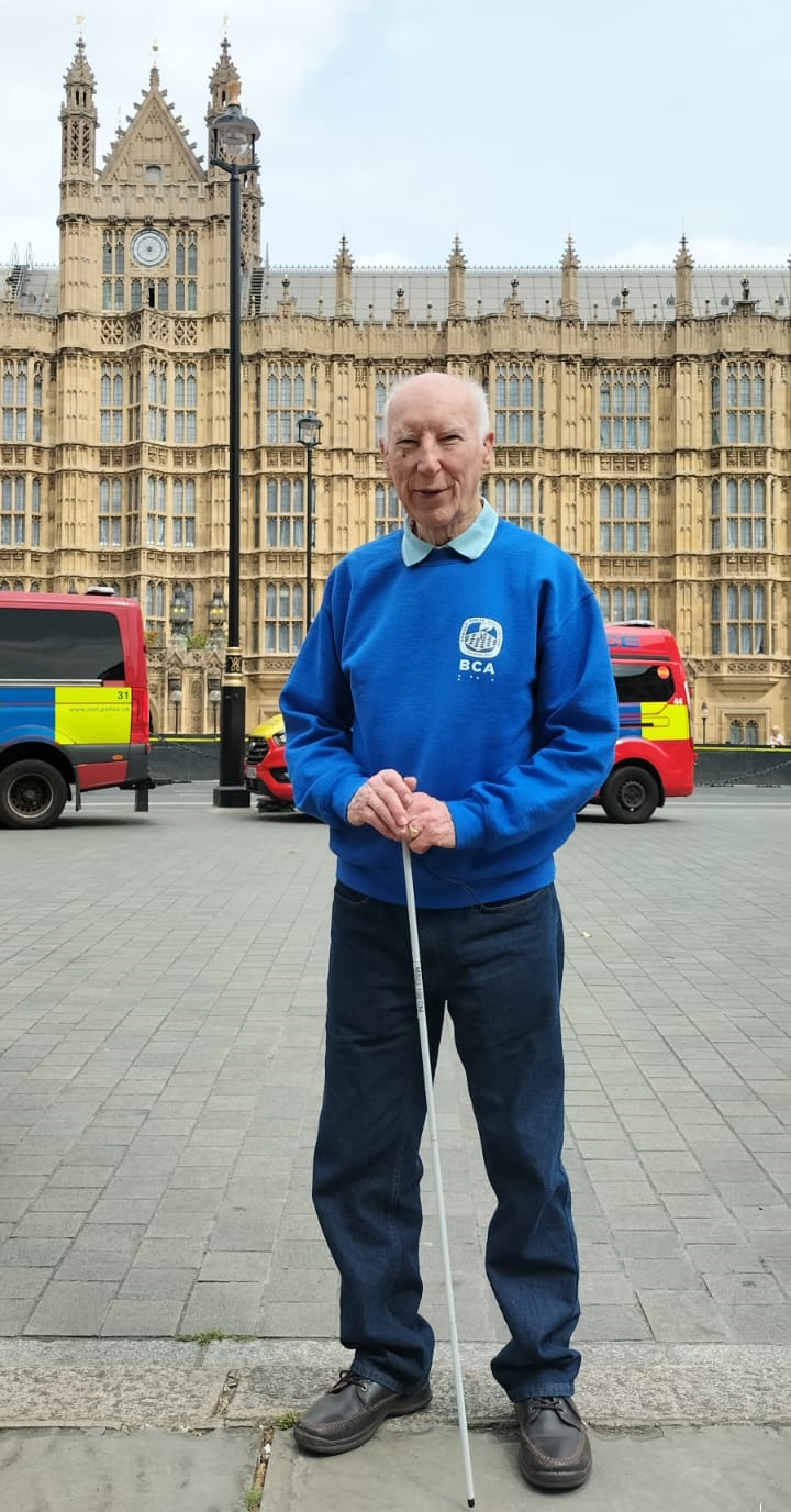 Chairman Bill Armstrong at the Houses of Parliament