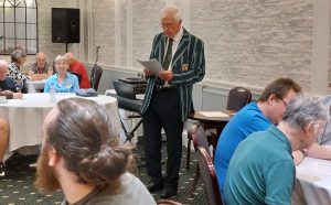 Frank Kirkham hosted a quiz